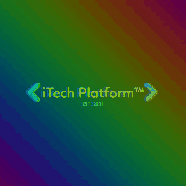 I Tech Platform Banner GIF - I Tech Platform Banner Glitch GIFs