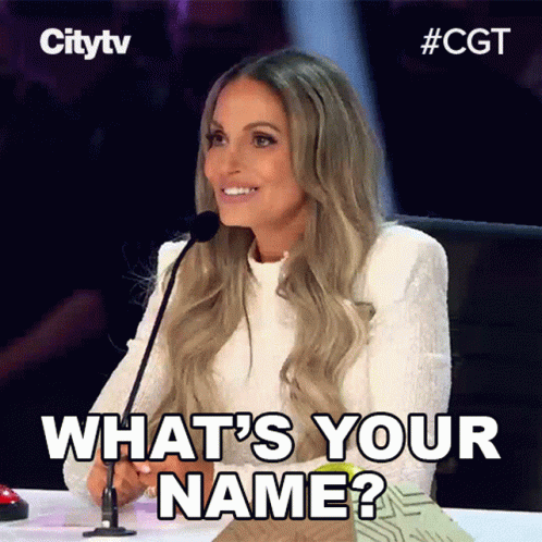 Whats Your Name Trish Stratus GIF - Whats Your Name Trish Stratus Canadas Got Talent GIFs