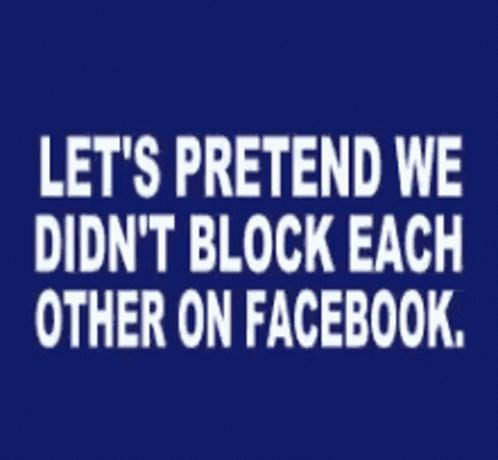 Facebook Blocked GIF - Facebook Blocked Lets Pretend GIFs