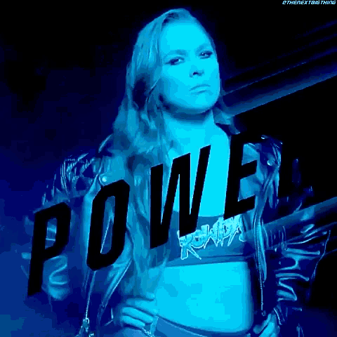 Ronda Rousey Power GIF - Ronda Rousey Power Wwe GIFs