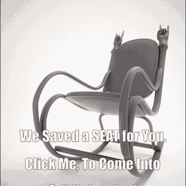 Seat Rocking Chair GIF - Seat Rocking Chair Seat For You GIFs