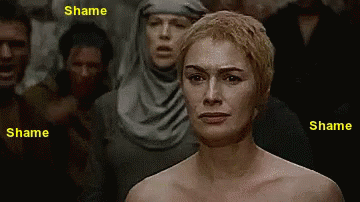 Shame Thrones GIF - Shame Thrones Cersei GIFs