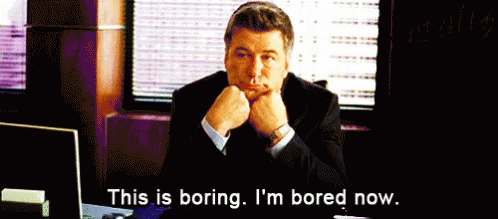 Mmm Bored GIF - This Is Boring 30rock GIFs