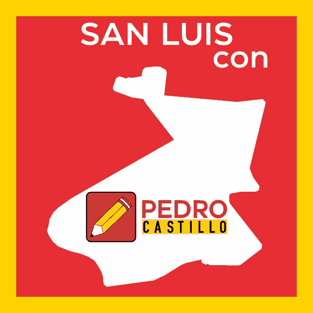 a map of san luis con with pedro castillo written on the bottom