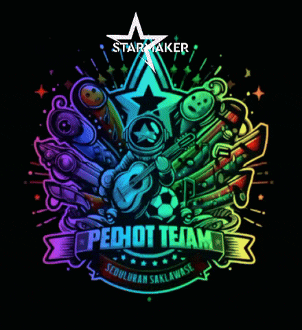 a colorful logo with a starmaker logo in the middle
