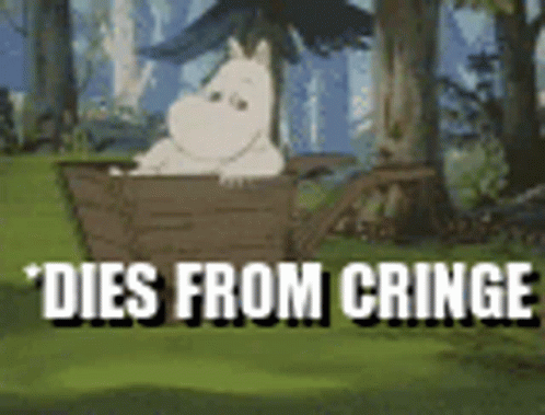 Dies From Cringe Moomin GIF - Dies From Cringe Moomin GIFs