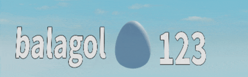 a blue ball with the number 123 on it