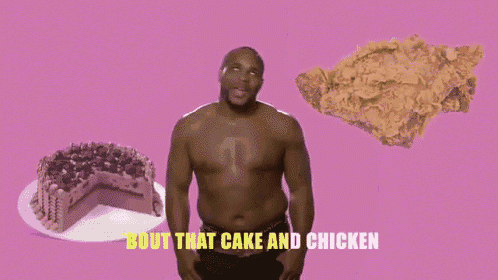 Bout That Chicken GIF - Cake Chicken Cravings GIFs