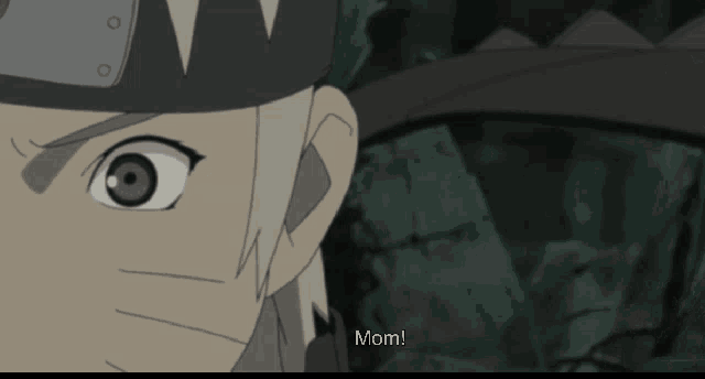 a close up of a cartoon character with a headband that says ' naruto ' on it