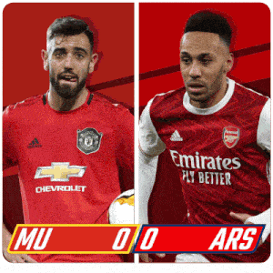 two soccer players one from chevrolet and the other from emirates