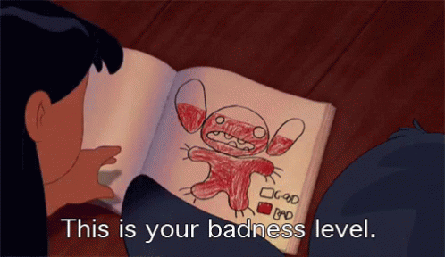 Lilo And Stitch Badness GIF - Lilo And Stitch Badness Badness Level GIFs
