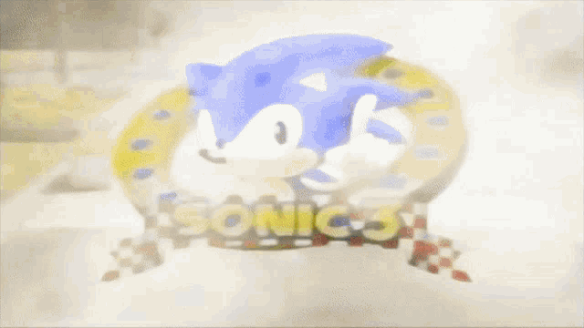a picture of sonic the hedgehog with the words sonic 3 behind him