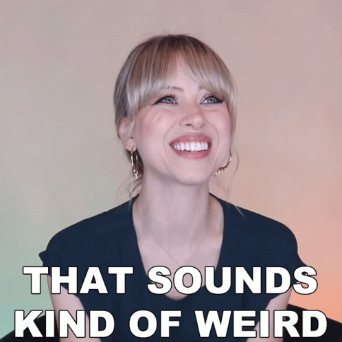 That Sounds Kind Of Weird Superholly GIF - That Sounds Kind Of Weird Superholly Sound Strange GIFs