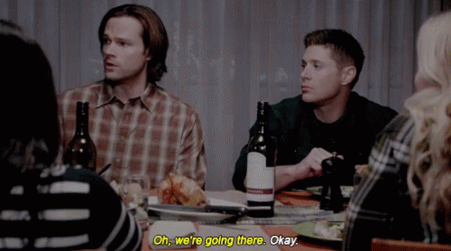 Supernatural Awkward GIF - Supernatural Awkward Going There GIFs