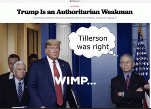 Trump Wimp GIF - Trump Wimp Politics GIFs
