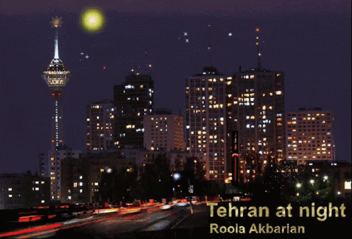 Tehran At Night City Lights GIF - Tehran At Night City Lights Night GIFs