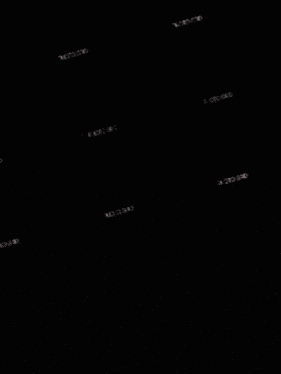 a woman 's face is displayed on a black background with a grid of images of her