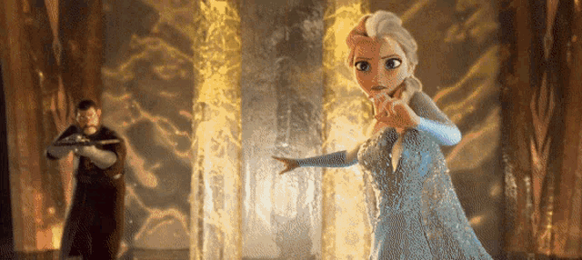 Elsa Frozen GIF - Elsa Frozen Ice Powers GIFs