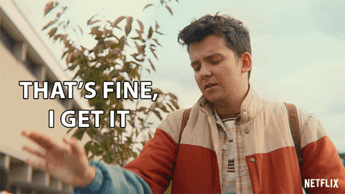 a man says that 's fine i get it on netflix