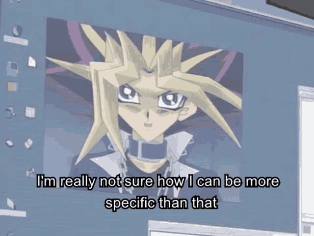 Im Really Not Sure Yugioh GIF - Im Really Not Sure Not Sure Yugioh GIFs
