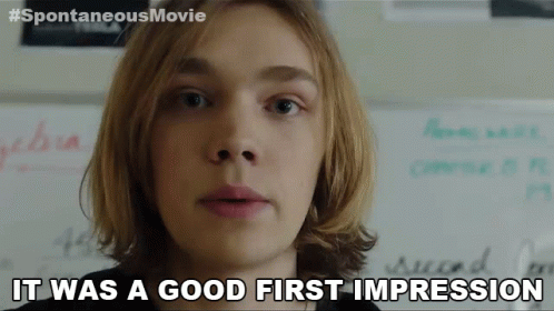 It Was A Good First Impression Dylan GIF - It Was A Good First Impression Dylan Charlie Plummer GIFs