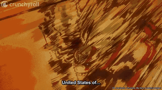 a close up of a person 's face with the words `` united states of ... '' written below it .