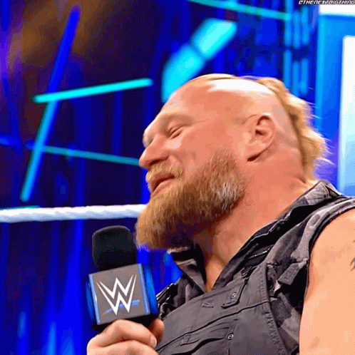Brock Lesnar Laugh GIF - Brock Lesnar Laugh Laughs GIFs
