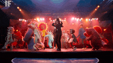 Everyone Dancing Together If Movie GIF - Everyone Dancing Together If Movie Fancy Footwork GIFs