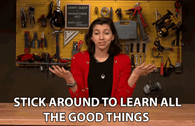 Stick Around To Learn All The Good Things Gabi GIF - Stick Around To Learn All The Good Things Gabi My Lady Sprout GIFs