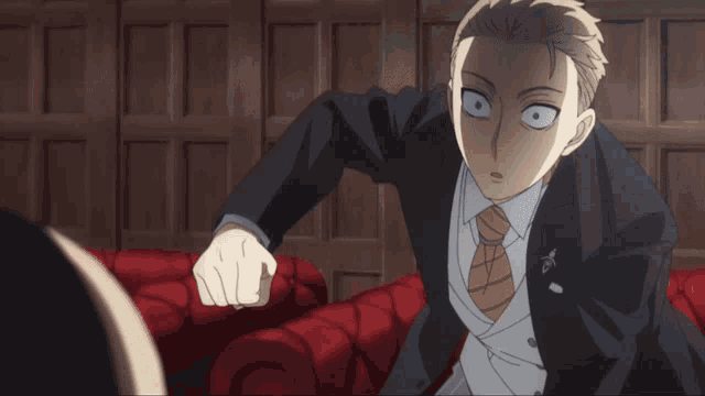 Loid Forger Spy X Family GIF - Loid Forger Spy X Family Punch GIFs