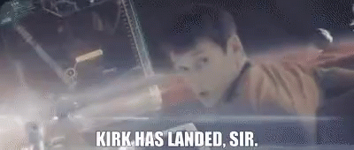 Star Trek Kirk Has Landed GIF - Star Trek Kirk Has Landed Chekov GIFs
