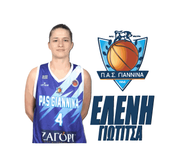 a female basketball player wearing a blue jersey with the number 4