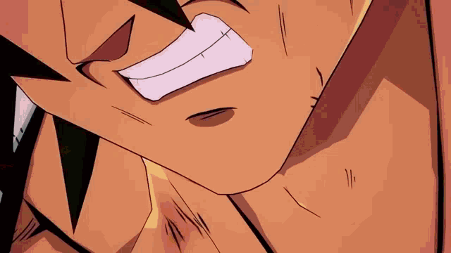 a close up of a cartoon character 's face with green dots coming out of his mouth