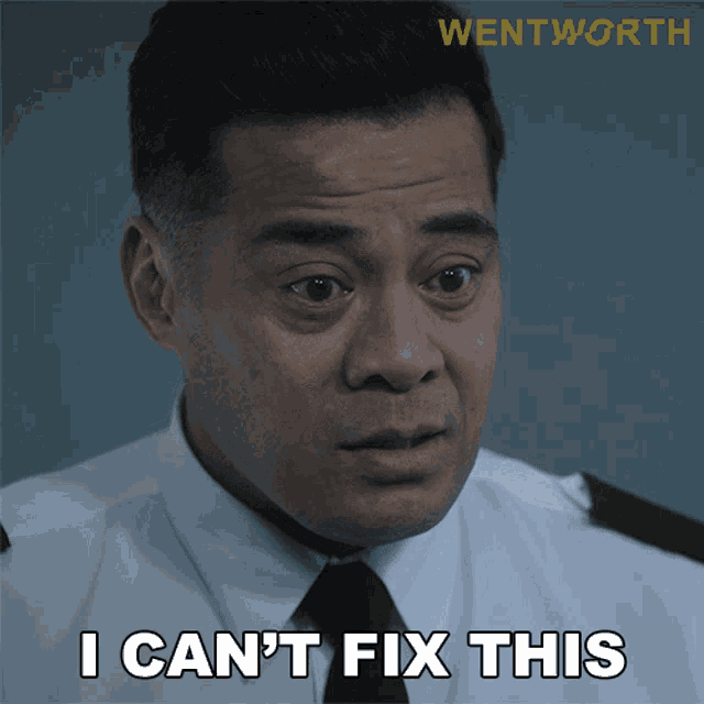I Cant Fix This Will Jackson GIF - I Cant Fix This Will Jackson Wentworth GIFs