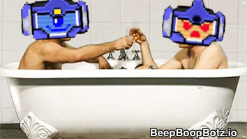 Beepboopbotz Btc Botz GIF - Beepboopbotz Btc Botz Bathtub GIFs