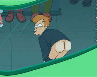Take It GIF - Fry Mooning Butt GIFs