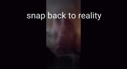 Snap Back To Reality Lolol GIF - Snap Back To Reality Lolol Xd GIFs