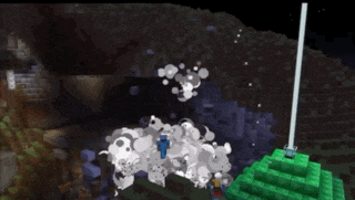 a screenshot of a video game with a pyramid in the foreground
