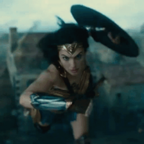 Wonder Woman Shield GIF - Wonder Woman Shield Powerful GIFs
