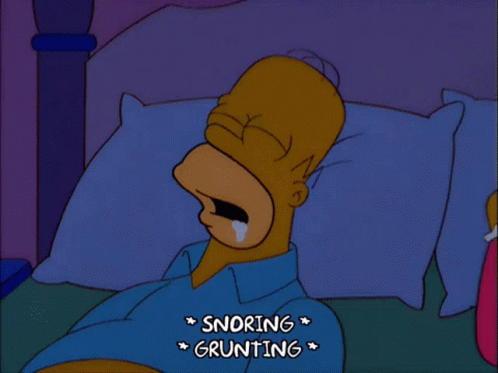 Homer Snoring GIF - Homer Snoring Grunting GIFs