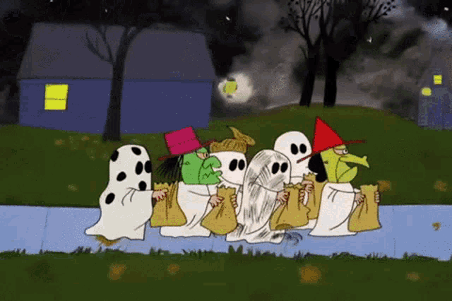 Halloween Trick Or Treat GIF - Halloween Trick Or Treat Charlie Brown GIFs