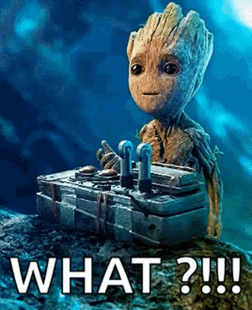 Groot This Button GIF - Groot This Button Baby Groot GIFs