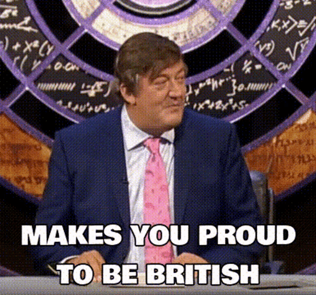Stephen Fry Proud To Be British GIF - Stephen Fry Proud To Be British British GIFs