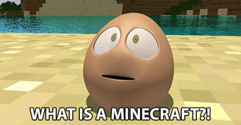 What Is A Minecraft Egg GIF - What Is A Minecraft Egg Speaking Egg GIFs