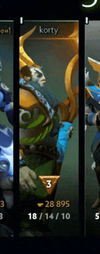 a screenshot of a video game with the name korty on it