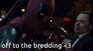 a blurry picture of a person with the words off to the breeding < 3 below them