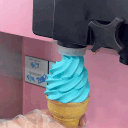 Ice Cream Dessert GIF - Ice Cream Dessert Blue Ice Cream GIFs