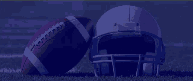 a football and a helmet with duelazo written on the bottom