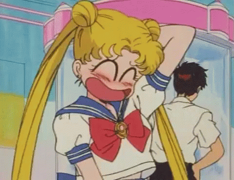 Sailor Moon Sailormoon 尴尬 美少女战士 GIF - Sailor Moon Embarrassed GIFs
