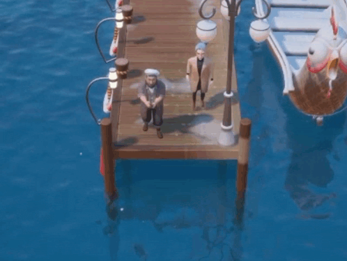 a sign that says joining you soon with a boat in the background